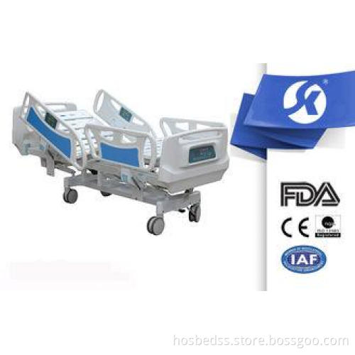 Portable Medical Electrical Hospital Bed With Control Panel